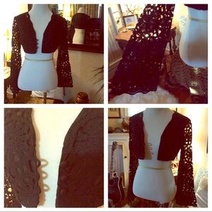 Vintage bell sleeve bolero